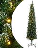vidaXL Dirbtinė siaura Kalėdų eglutė, 150 LED, 150cm