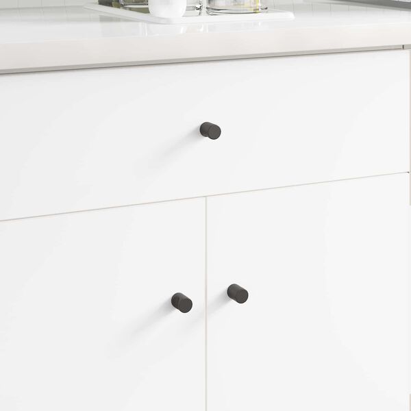 vidaXL Spyna 2 pcs Juoda 18 x 23 mm Geležis