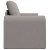 vidaXL Sofa lova Taupe 98 x 71 x 83 cm Aksomas