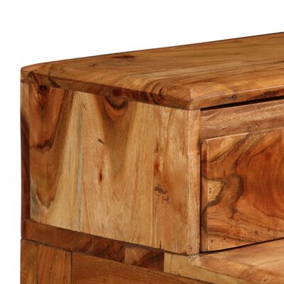 vidaXL Rašomasis stalas su stalčiais, mediena, 88x50x90cm