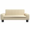 vidaXL Vaikiška sofa, kreminės spalvos, 70x45x30cm, audinys