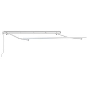 vidaXL Markizės rėmas Balta 3 x 2 m Metalas