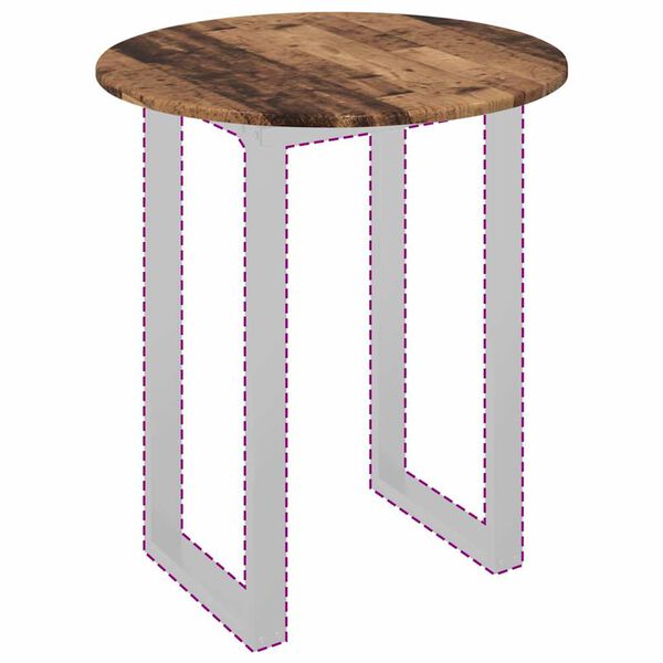 vidaXL Stalo vir&scaron;us Sena mediena 60 x 60 x 1,5 cm Apdirbta mediena