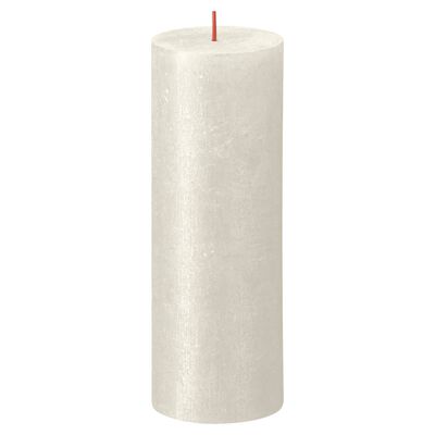 Bolsius Žvakės Shimmer, 4vnt., dramblio kaulo, 190x68mm