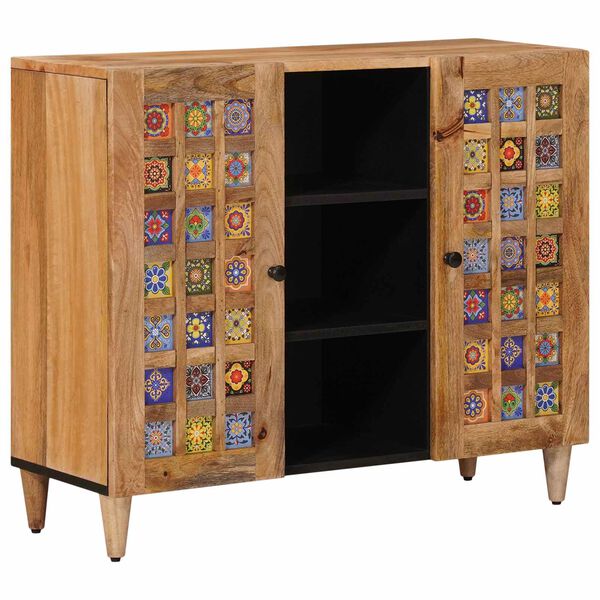 vidaXL Kabalas Natūrali 90 x 33,5 x 75 cm Kietas mango medis