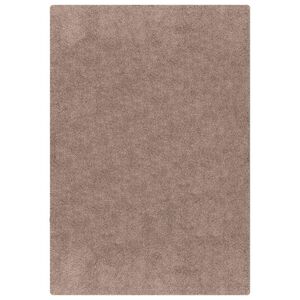 vidaXL Neslystantis plaukuotas kilimas Ruda 80 x 150 cm PP