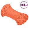 vidaXL Darbo virvė, oranžinės spalvos, 3mm, 500m, polipropilenas