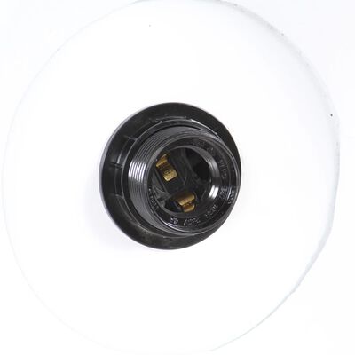 vidaXL Pakabinamas šviestuvas, baltas, 109cm, 25W, E27