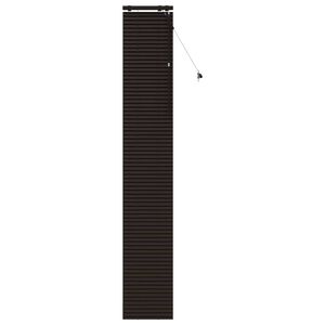 vidaXL Venecijos žaliuzės Tamsiai rudas 45 x 250 cm 35 mm