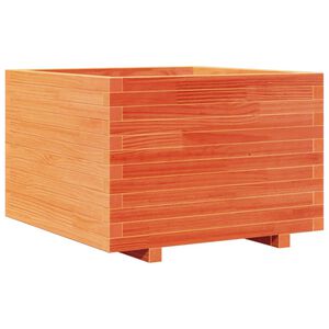 vidaXL Sodo lovelis, va&scaron;ko rudas, 70x70x49,5cm, pu&scaron;ies masyvas