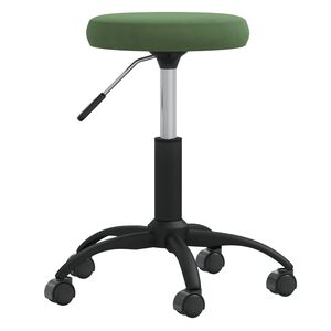 vidaXL Masažuotojo kėdė, tamsiai žalios spalvos, aksomas (333177)
