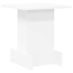 vidaXL Žurnalinis staliukas Balta 35,5 x 35 x 40 cm Apdirbta mediena