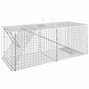 vidaXL Gyvūnų spąstai, 64,5x25x26,5 cm, cinkuota geležis