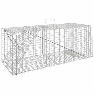 vidaXL Gyvūnų spąstai, 64,5x25x26,5 cm, cinkuota geležis