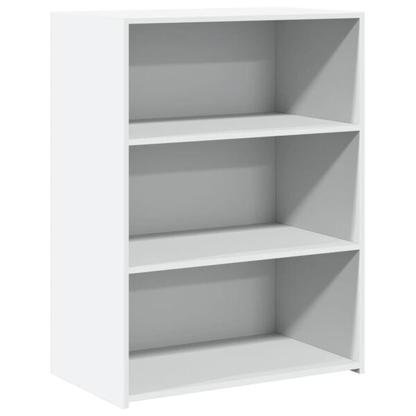 vidaXL &Scaron;oninė spintelė, baltos spalvos, 70x41x93cm, apdirbta mediena