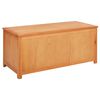 vidaXL Saugojimo dėžė 110 x 45 x 45 cm Kietas ąžuolo medis