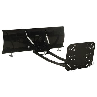 vidaXL Sniego valytuvas visureigiams, juodas, 115x38cm