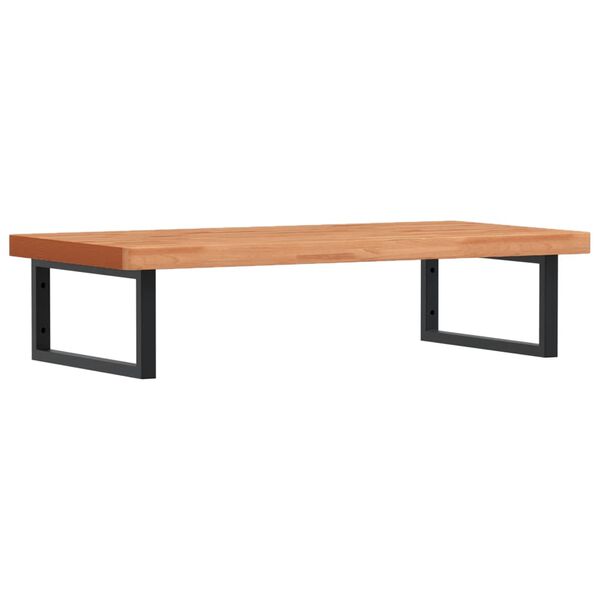 vidaXL Lentyna praustuvui, plienas ir bukmedžio medienos masyvas