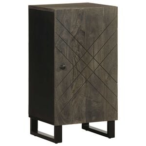 vidaXL indauja juoda 40x33x75 cm Masyvo medžio mango