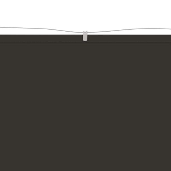 vidaXL Vertikali markizė, antracito, 100x800cm, oksfordo audinys