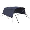 vidaXL Bimini vir&scaron;aus stogelis su sienomis, 243x(230-244)x137cm