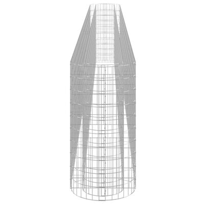 vidaXL Gabiono lovelis, 610x50x100cm, galvanizuota geležis, aukštas