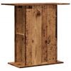 vidaXL Akvariumo stovas, senos medienos, 36x75x72,5 cm, inžinerinė mediena