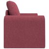 vidaXL Sofa lova Vyno raudona 98 x 71 x 83 cm audinys