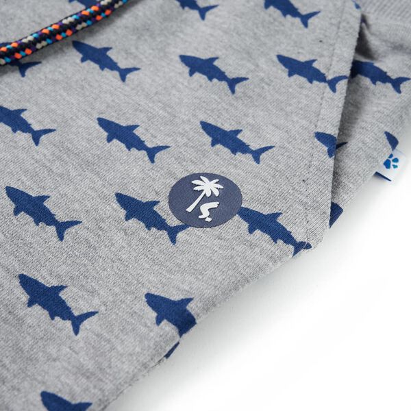 Vaiki&scaron;ki &scaron;ortai su sutraukiama juostele, &scaron;viesūs pilki, 140 dydžio