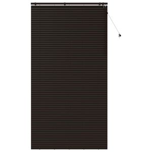 vidaXL Venecijos žaliuzės Tamsiai rudas 130 x 250 cm 35 mm
