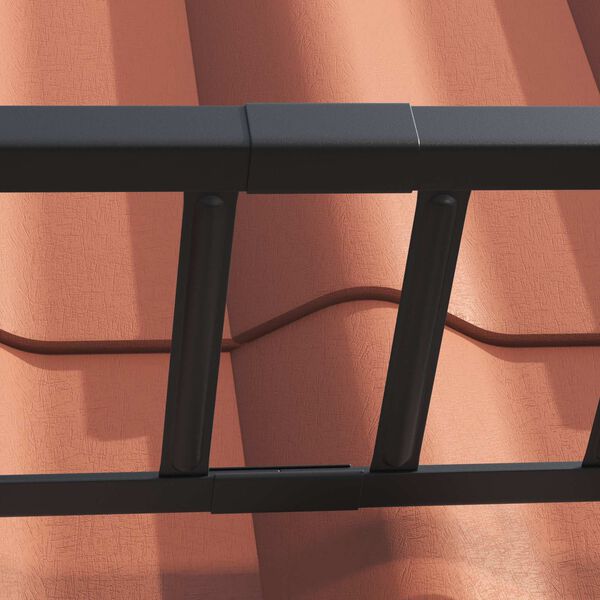 vidaXL Stogo sniego sargas 1200 x 2,5 x 20 cm Plienas