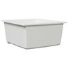 vidaXL Virtuvės kriauklė Balta 38 x 44 x 20 cm Granitas