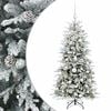 vidaXL Dirbtinė kalėdinė eglutė su rutuliuku 120 cm 150 LED