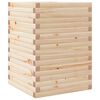 vidaXL Sodo lovelis, 50x50x68,5cm, pu&scaron;ies medienos masyvas