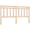 vidaXL Lovos galvūgalis, 186x4x100cm, pušies medienos masyvas