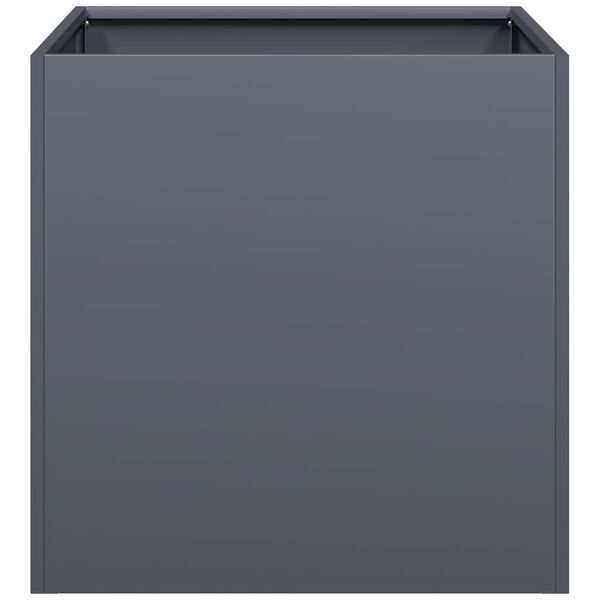 vidaXL Lovelis, antracito, 40x40x40cm, šaltai valcuotas plienas