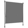 vidaXL Lauko Ritininė Žaliuzė &Scaron;viesiai pilka 150 x 270 cm