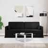 vidaXL Sofa 180cm Juoda Metalas