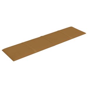 vidaXL Sieninis galvūgalis 12 pcs Ruda 60 x 15 cm Aksomas