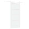 vidaXL Slankios durys ORKDAL 86 x 198,5 cm Apdirbta mediena Balta