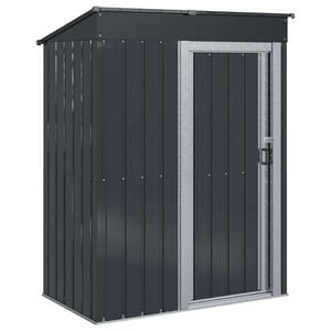 vidaXL Sodo pa&scaron;iūrės Antracitas 137 x 81 x 180 cm Metalas