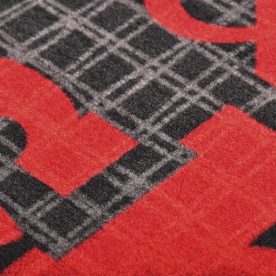 vidaXL Virtuvės kilimas, 60x300cm, plaunamas, su užrašu Hot & Spicy
