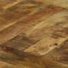 vidaXL Valgomojo stalas 160 x 160 x 76 cm rough mango wood
