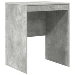 vidaXL Stalas Betono pilka 60 x 50 x 76 cm