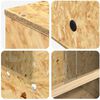 vidaXL Terariumas Ruda 50 x 50 x 100 cm OSB