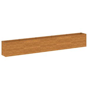 vidaXL Pakeltas sodo lysvė, 482x50x69cm, Corten plienas