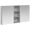 vidaXL Vonios spintos komplektas 3 vnt. 130 x 14,5 x 70 cm