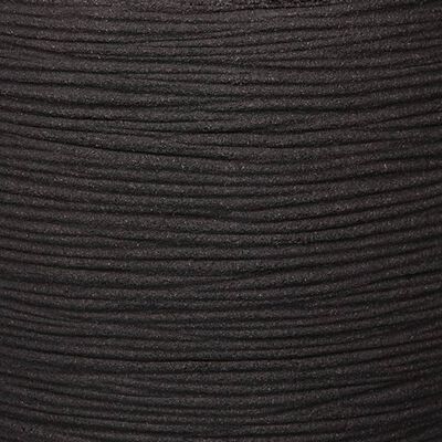 Capi Vazonas Nature Rib, juodos spalvos, 50x50cm, kvadratinis