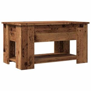 vidaXL kavos staliukas Old Wood 79x49x41 cm Engineered Wood