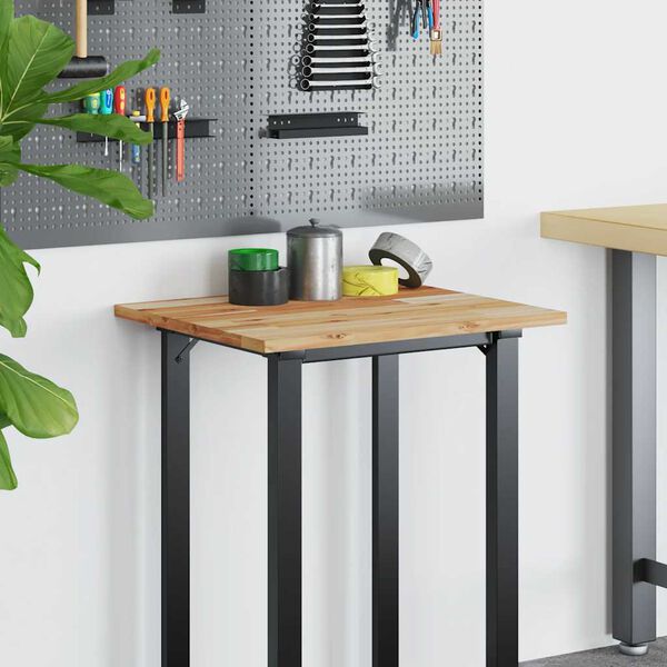 vidaXL Ra&scaron;omojo stalo stalvir&scaron;is, 100x50x2cm, akacijos masyvas